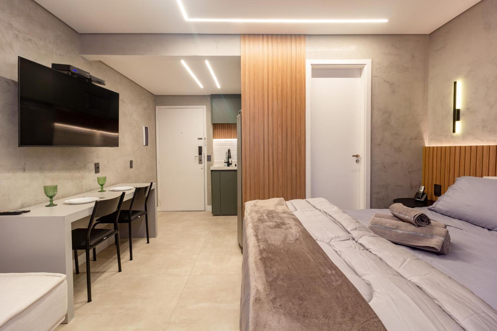 Moema 1 Dormitorio 1Vaga C/Servicos 圣保罗 外观 照片