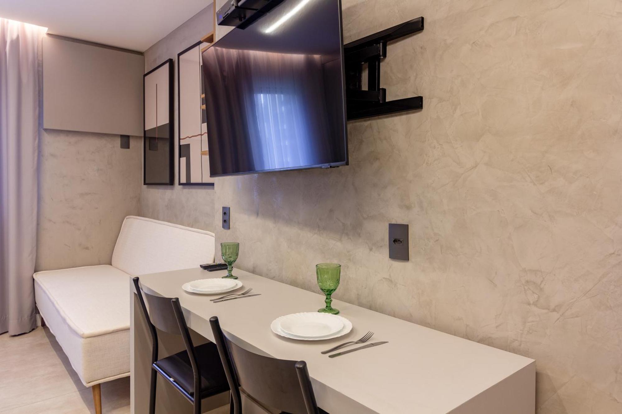 Moema 1 Dormitorio 1Vaga C/Servicos 圣保罗 外观 照片