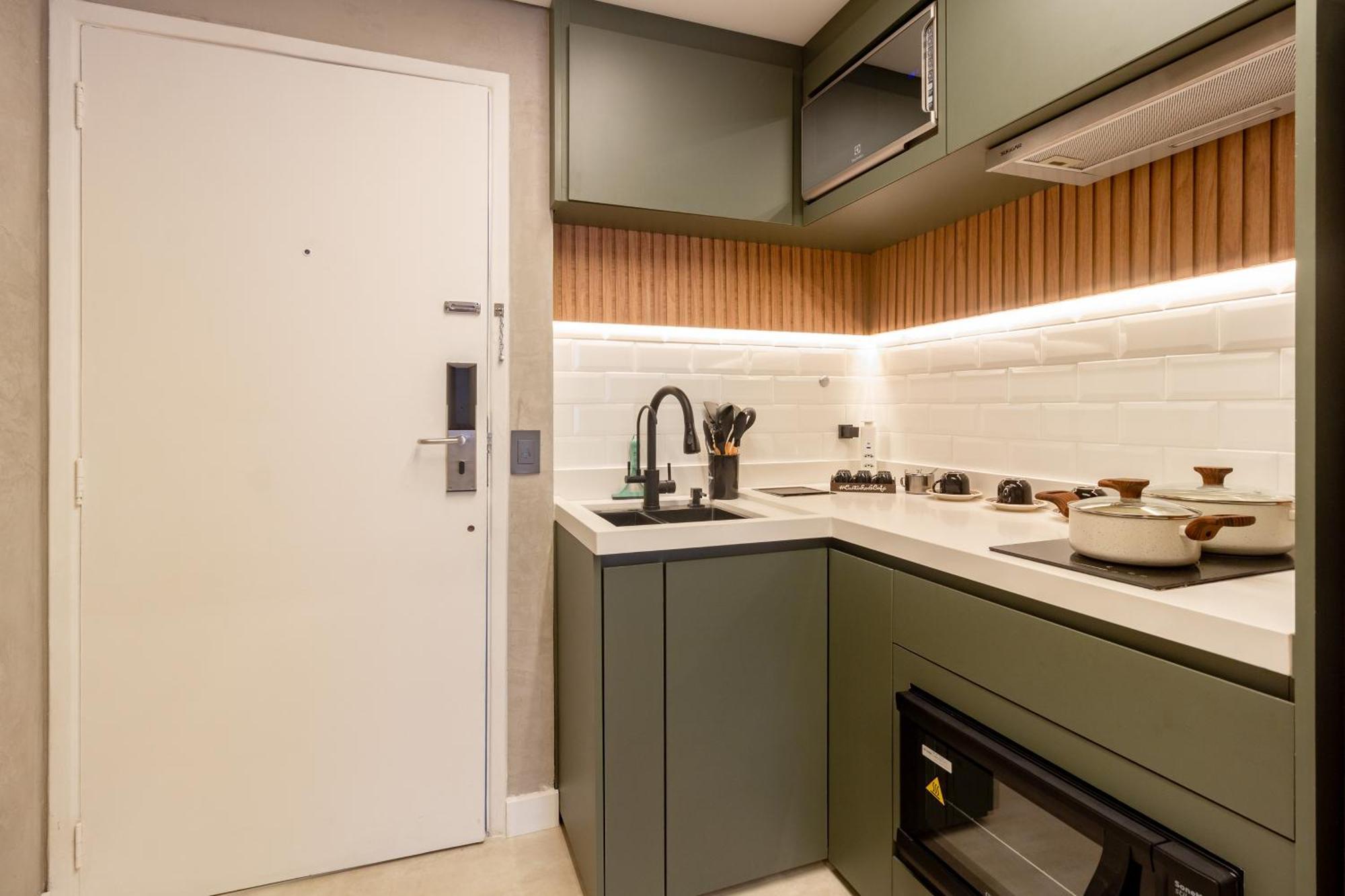 Moema 1 Dormitorio 1Vaga C/Servicos 圣保罗 外观 照片